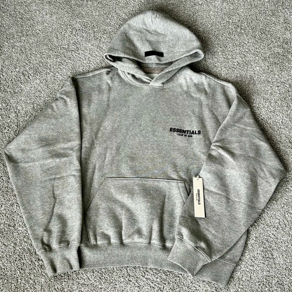 Fear of God Essentials Hoodie 2022 Dark Oatmeal  Sz M - NWT